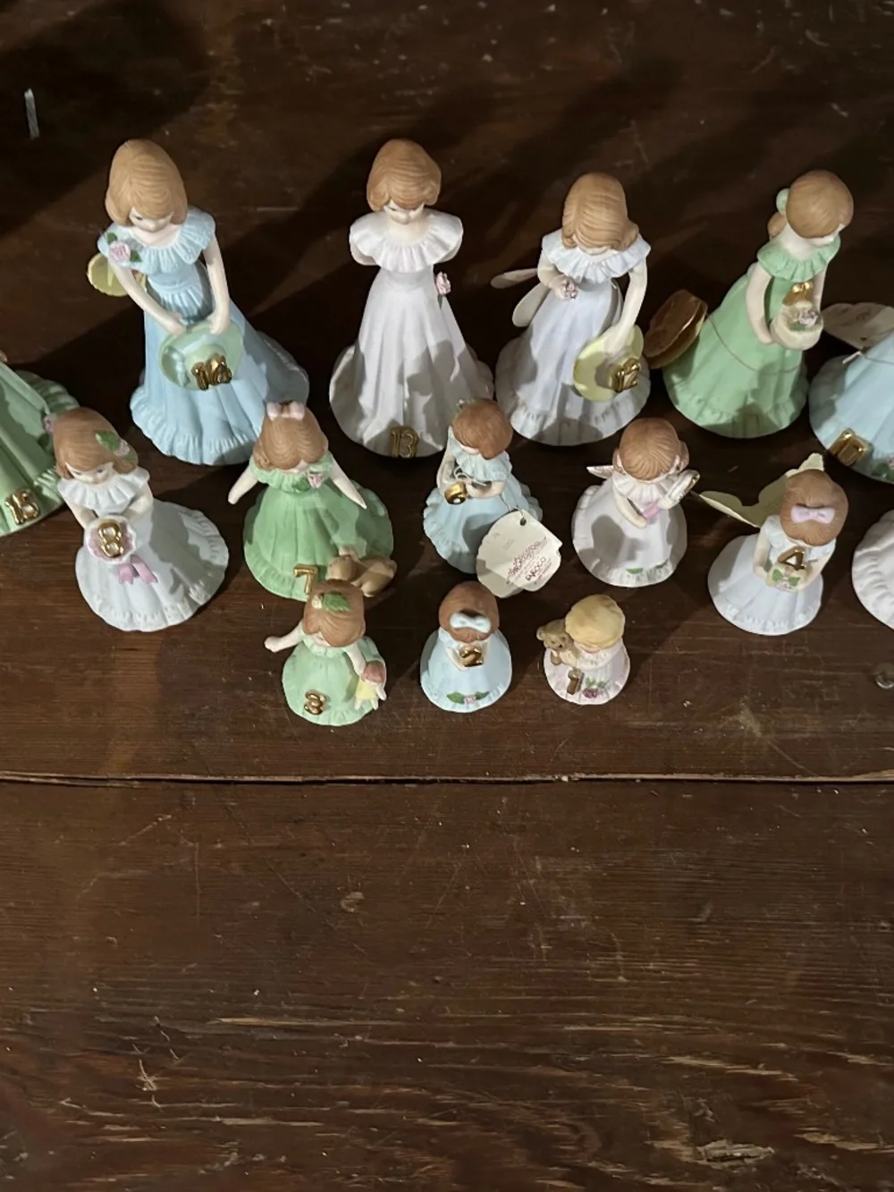 Porcelain Collectable Growing Up Girls